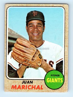 1968 Topps #205 Juan Marichal San Francisco Giants