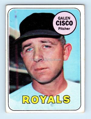 1969 Topps #211 Galen Cisco Kansas City Royals