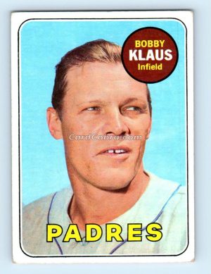 1969 Topps #387 Bobby Klaus San Diego Padres