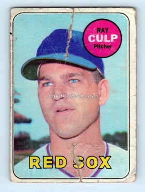 1969 Topps #391 Ray Culp Boston Red Sox