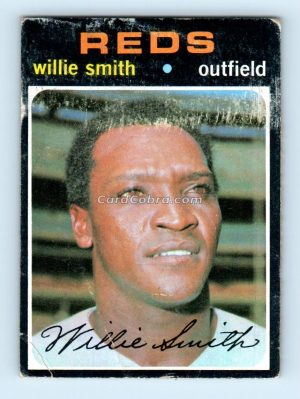 1971 Topps #457 Willie Smith Cincinnati Reds