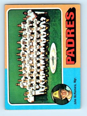 1975 Topps #146 John McNamara San Diego Padres