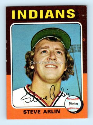 1975 Topps #159 Steve Arlin Cleveland Indians