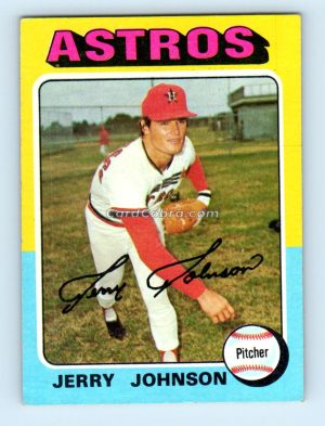 1975 Topps #218 Jerry Johnson Houston Astros