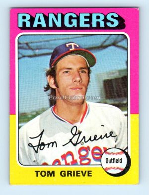 1975 Topps #234 Tom Grieve Texas Rangers