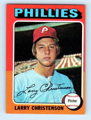 1975 Topps #551 Larry Christenson Philadelphia Phillies