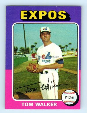 1975 Topps #627 Tom Walker Montreal Expos