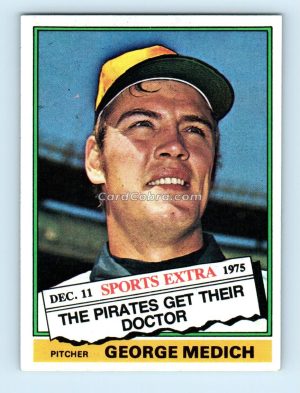 1976 Topps Traded #146T Doc Medich Pittsburgh Pirates