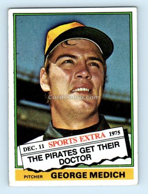 1976 Topps Traded #146T Doc Medich Pittsburgh Pirates