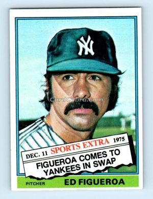 1976 Topps Traded #27T Ed Figueroa New York Yankees