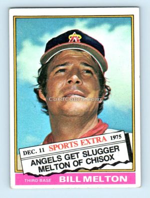 1976 Topps Traded #309T Bill Melton California Angels