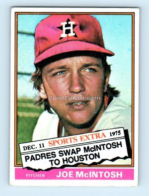 1976 Topps Traded #497T Joe McIntosh Houston Astros