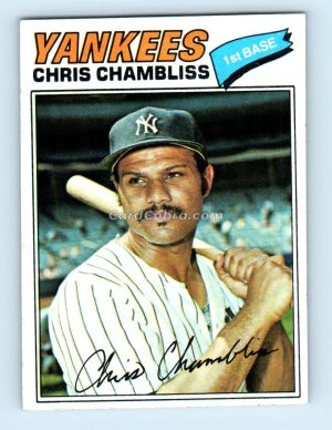 1977 Topps #220 Chris Chambliss New York Yankees