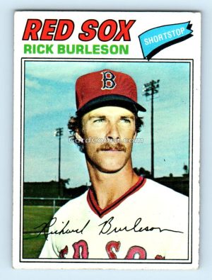 1977 Topps #585 Rick Burleson Boston Red Sox