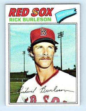 1977 Topps #585 Rick Burleson Boston Red Sox