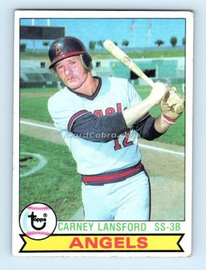 1979 Topps #212 Carney Lansford California Angels Rookie Card