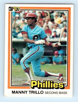 1981 Donruss #22 Manny Trillo Philadelphia Phillies