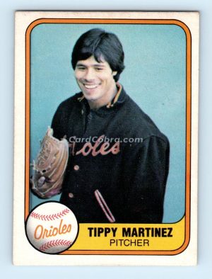 1981 Fleer #179 Tippy Martinez Baltimore Orioles