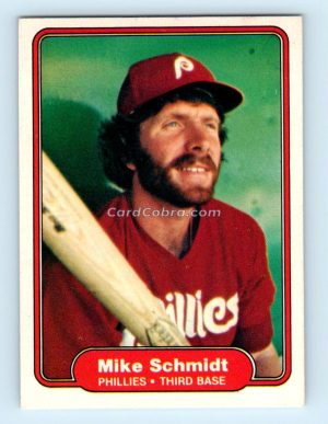 1982 Fleer #258 Mike Schmidt Philadelphia Phillies