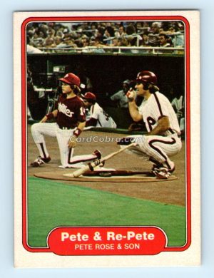 1982 Fleer #640 Pete Rose Philadelphia Phillies