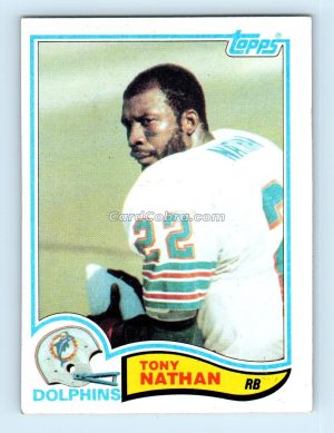 1982 Topps #133 Tony Nathan Miami Dolphins