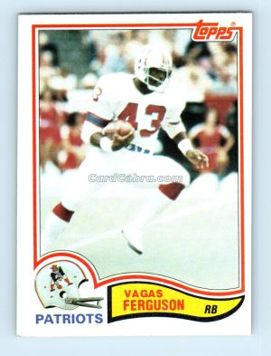 1982 Topps #147 Vagas Ferguson New England Patriots