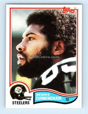 1982 Topps #207 Bennie Cunningham Pittsburgh Steelers