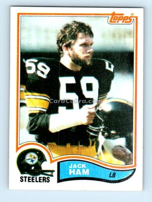 1982 Topps #210 Jack Ham Pittsburgh Steelers