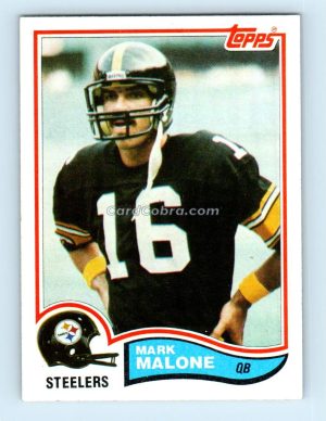 1982 Topps #215 Mark Malone Pittsburgh Steelers Rookie Card