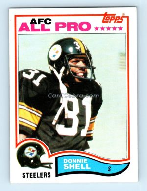 1982 Topps #217 Donnie Shell Pittsburgh Steelers