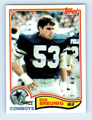 1982 Topps #308 Bob Breunig Dallas Cowboys