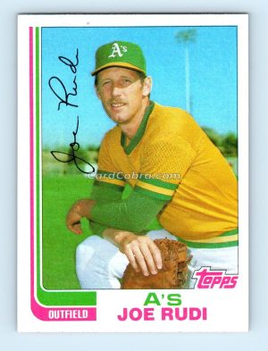 1982 Topps Traded #102T Joe Rudi Oakland Athletics