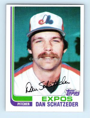 1982 Topps Traded #104T Dan Schatzeder Montreal Expos