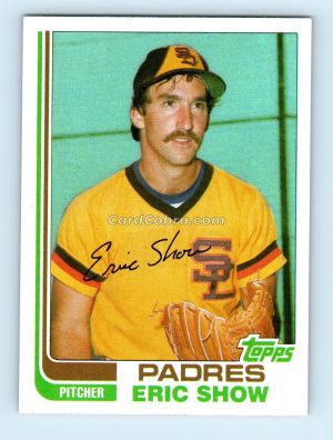 1982 Topps Traded #106T Eric Show San Diego Padres