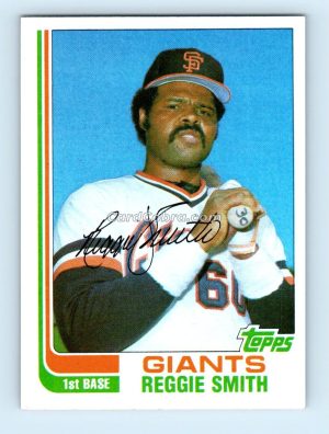 1982 Topps Traded #110T Reggie Smith San Francisco Giants