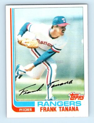 1982 Topps Traded #117T Frank Tanana Texas Rangers