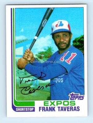 1982 Topps Traded #118T Frank Taveras Montreal Expos