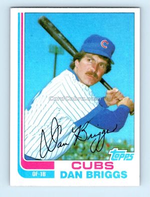 1982 Topps Traded #11T Dan Briggs Chicago Cubs