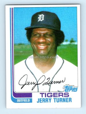 1982 Topps Traded #121T Jerry Turner Detroit Tigers