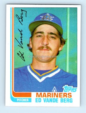 1982 Topps Traded #122T Ed Vande Berg Seattle Mariners