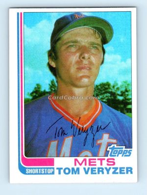 1982 Topps Traded #123T Tom Veryzer New York Mets