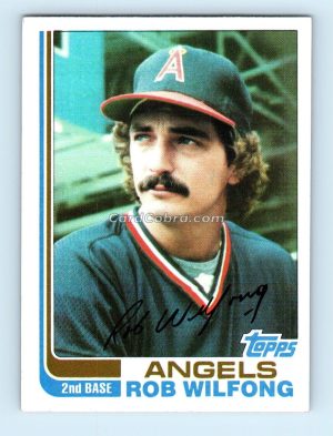 1982 Topps Traded #128T Rob Wilfong California Angels