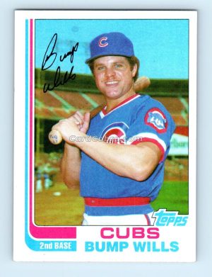 1982 Topps Traded #129T Bump Wills Chicago Cubs