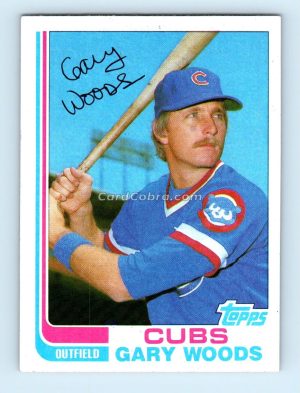 1982 Topps Traded #130T Gary Woods Chicago Cubs