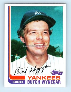 1982 Topps Traded #131T Butch Wynegar New York Yankees