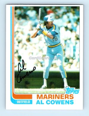 1982 Topps Traded #22T Al Cowens Seattle Mariners