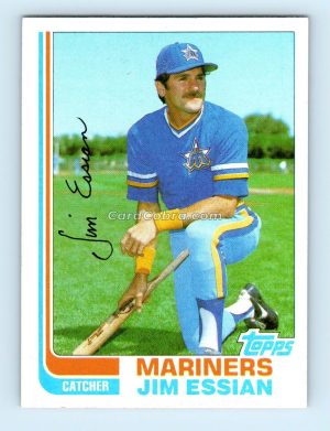 1982 Topps Traded #31T Jim Essian Seattle Mariners