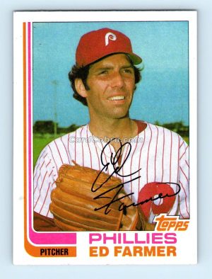 1982 Topps Traded #32T Ed Farmer Philadelphia Phillies