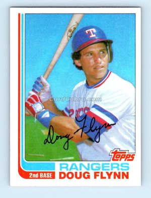 1982 Topps Traded #33T Doug Flynn Texas Rangers