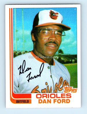 1982 Topps Traded #35T Dan Ford Baltimore Orioles